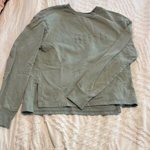 Green Long Sleeve Sweatshirt